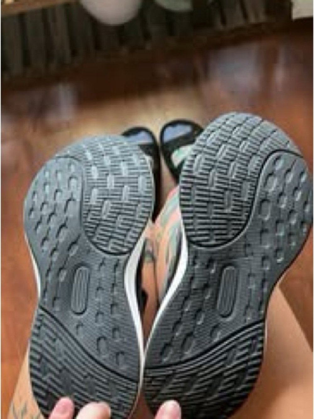 Adidas Kids’s Black Athletic Sneakers - Picture 4 of 4